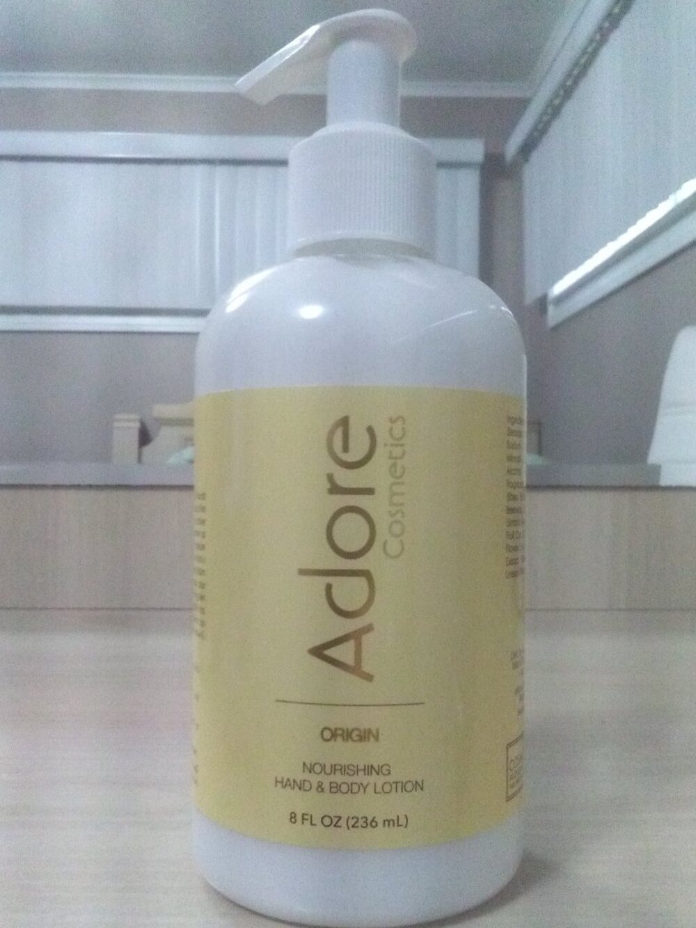 ADORE ORIGIN NOURISHING HAND & BODY LOTION -8.0 fl oz / 236 ml -BRAND NEW-SEALED